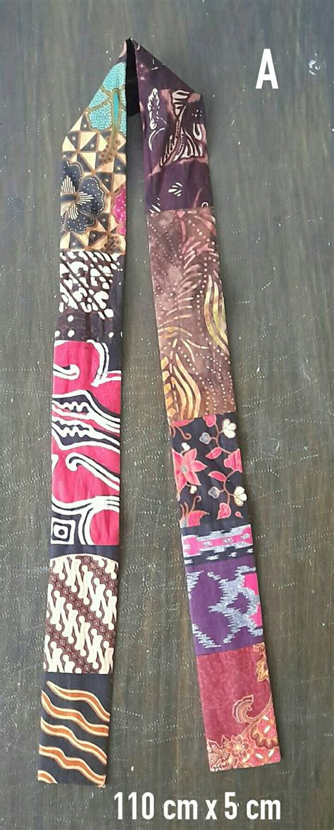 Multipurpose Accessories Batik Headbandpatchwork Batik Etsy