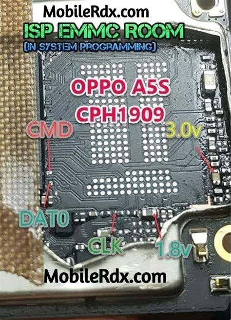 Oppo A S Cph Emmc Isp Pinout Download For Flashing And Unlocking Porn Sex Picture