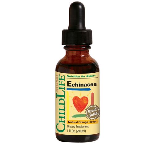Childlife Essentials Echinacea Liquid Drops Natural Orange 1 Fl Oz 1