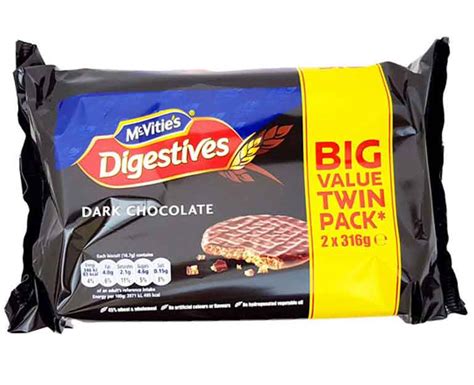 McVitie S Digestives Dark Chocolate Twin Pack G Eckos Online