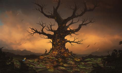 The Tree Digital Art By Cassiopeia Art