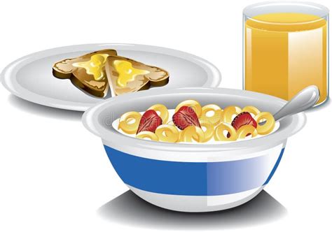Complete Breakfast Stock Vector Illustration Of Clipart 40305473