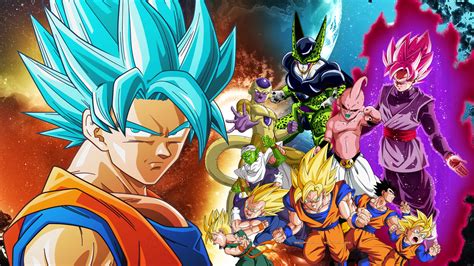 Dragon Ball Z And Dragon Ball Super Wallpaper By Windyechoes On Deviantart