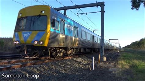 pacific national ssr qube v line metro at somerton loop youtube