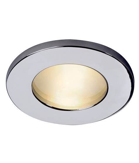 Chrome Ip65 Frosted Glass Downlight 12v