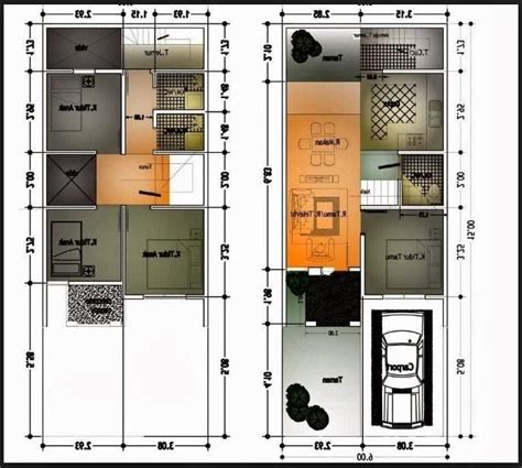 Check spelling or type a new query. Denah Rumah Minimalis Sederhana 5 X 12 di 2020 | Desain rumah, Rumah, Rumah minimalis