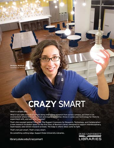 Dul Crazy Smart 18 Crazy Smart Ad For Duke Magazine Spr Flickr