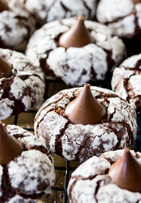 After spending some time in hershey, pa recently, soaking up the scent of fresh chocolate, we have a few candy dessert ideas that will please all of your guests this holiday season. Chocolate Kiss Cookies - thestayathomechef.com