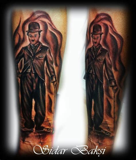 Charlie Chaplin Tattoo Tatouage