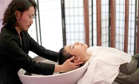 Japanese Head Spa With Blow Dry City Head Spa Groupon