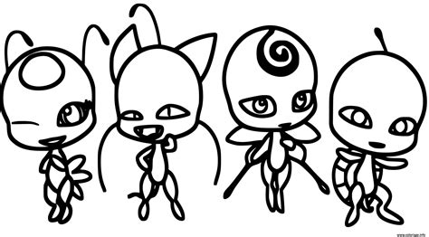 1,063 likes · 25 talking about this. Coloriage Les Nouveaux Kwamis De Ladybug Dessin Ladybug ...