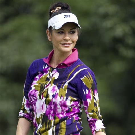 Catherine Zeta Jones Is An Actress Famous Golfers Catherine Zeta