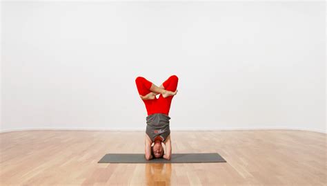 Lotus In Headstand Yogaglo Blog