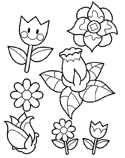 Free coloring book sheet nd pages, coloring and education for kids. universul copiilor: Imagini de colorat flori de primavara
