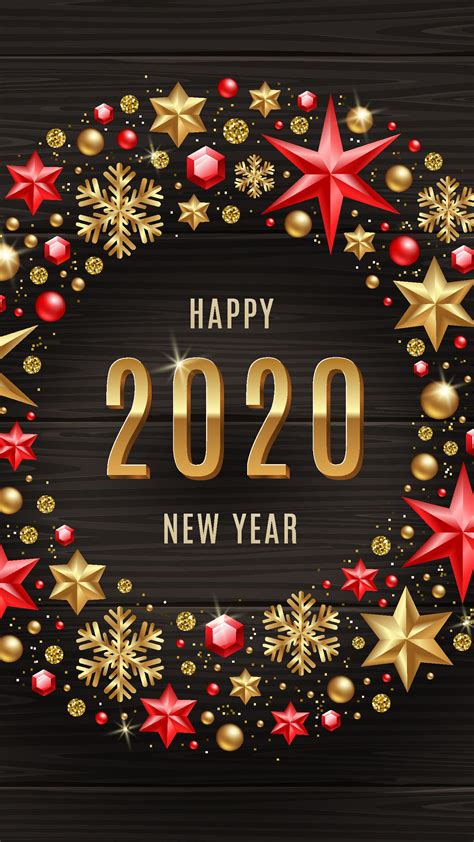Free Download Happy New Year 4k Wallpaper 2160x3840 For Your