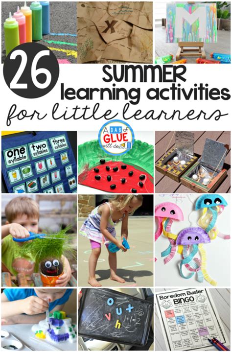 Summer Learning Activities For Little Learners