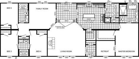 The The Sebastian Floor Plan This Manufactured Mobile Home Features 4