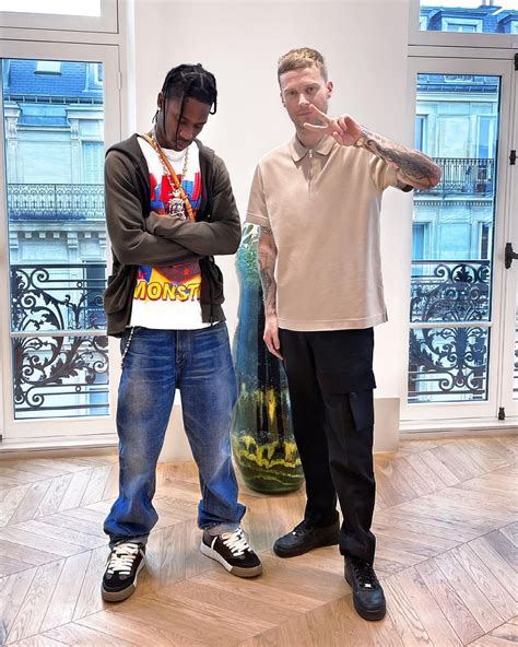 Spotted Travis Scott Stops By The Givenchy Atelier Pause Online