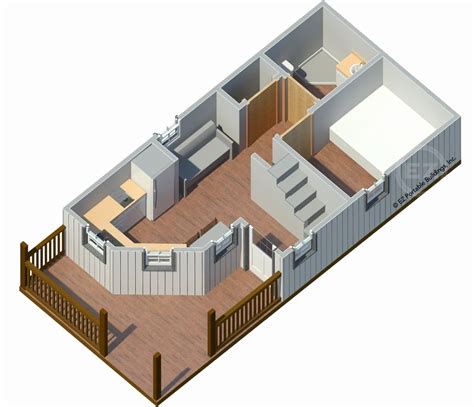 The deluxe lofted barn cabin is available in 10' and 12' widths. Derksen Building Floor Plans Best Of ... | Shed to tiny ...