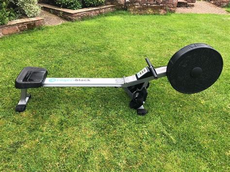 ROGER BLACK AIR ROWING MACHINE (good condition, foldable, collection ...
