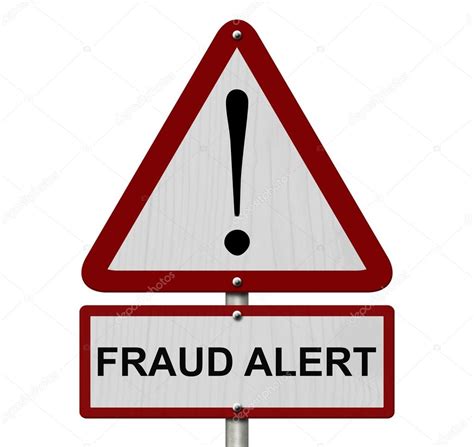 Fraud Alert Caution Sign — Stock Photo © Karenr 54170045