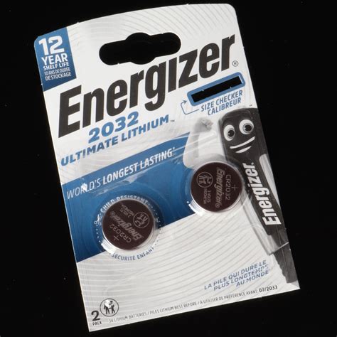Energizer Ultimate Lithium 3v Cr2032 2 Pack
