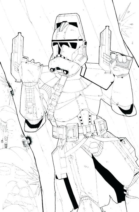 Star Wars Battle Coloring Pages At Free Printable
