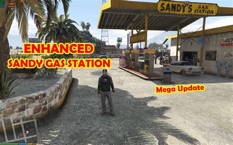 Sandy Gas Station Enhanced Map Editor 10 Gta 5 Mod Grand Theft