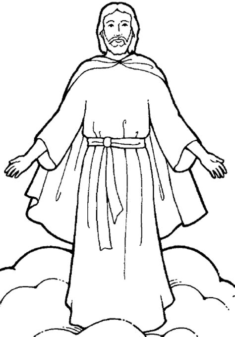 Free Coloring Pages Resurrection Of Jesus