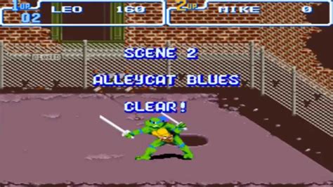 Teenage Mutant Ninja Turtles Turtles In Time Alleycat Blues Youtube