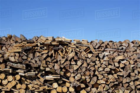 Stacked Wood Stock Photo Dissolve