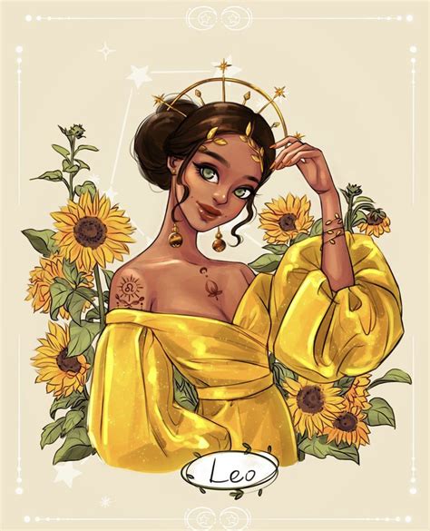 Pin By Nikki Lafaye On Sunflower Art Zodiac Leo Art Zodiac Art