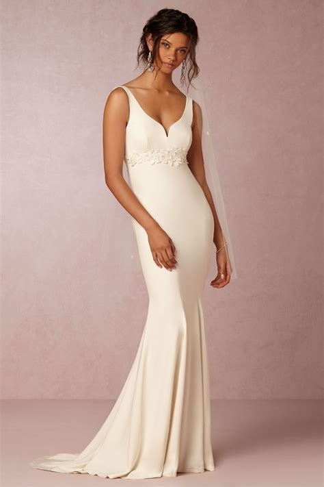 Stunning Sexy Deep V Neck Vestidos Backless Bridal Gown Silk Satin