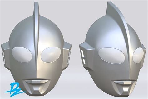 mask ultraman 3d model 3d printable cgtrader