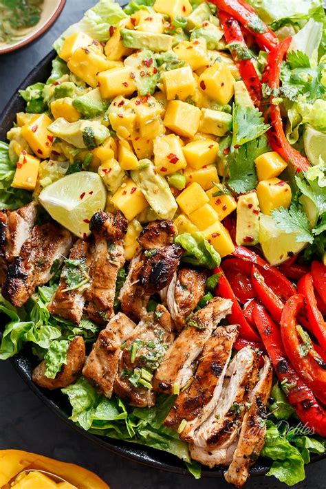 Check spelling or type a new query. Easy Grilled Cilantro Lime Chicken Salad With A Mango ...
