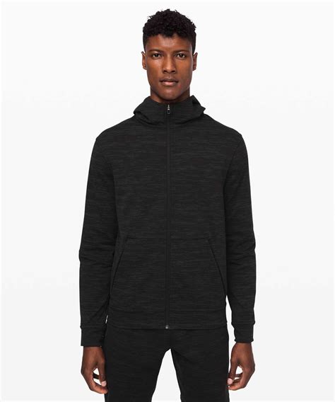 Lululemon City Sweat Zip Hoodie Jacquard Black Obsidian Lulu