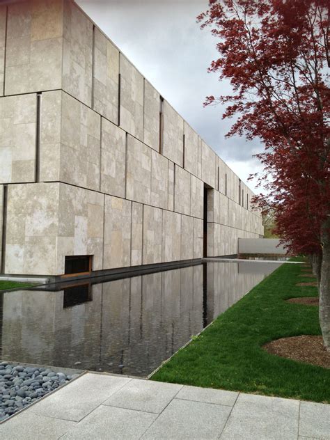 The Entrance Of The New Barnes Foundation Museum Designed By Todd