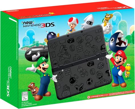 Nintendo New Nintendo 3ds Super Mario Black Edition Nintendo 3ds Us