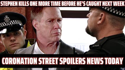 Shocking Revelation: Coronation Street's Stephen kills one more time