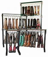 Western Boot Storage Rack Pictures