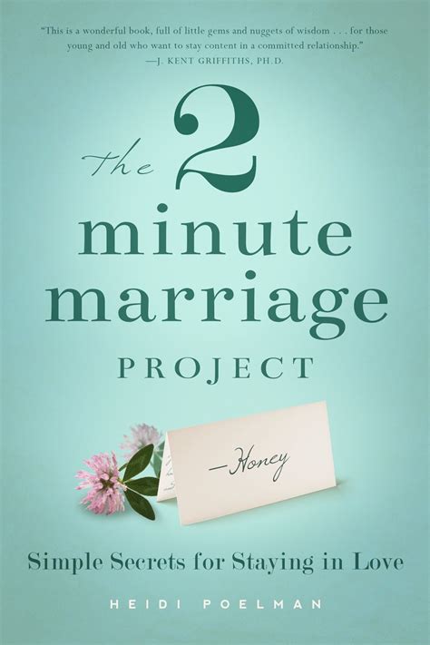 the two minute marriage project simple secrets for staying in love a book review marriage