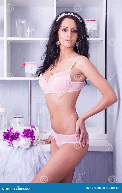 Beautiful Brunette Stock Photo Image Of Natural Glamor