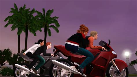 My Sims 3 Blog Ride Along 12 Poses For Motorcycles Scooters And