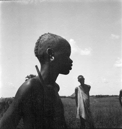 Portrait Of A Nuer Youth From The Southern Sudan Project