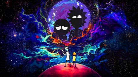 Tv Show Rick And Morty Morty Smith Rick Sanchez In Galaxy Hd Movies