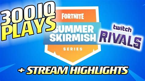 300iq Twitch Rivals Summer Skirmish Stream Highlights Loeya