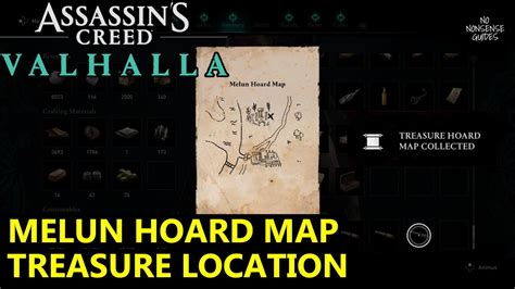 Ac Valhalla Melun Hoard Map Treasure Location Siege Of Paris Dlc