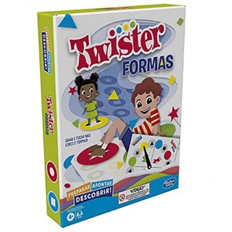 Jogo Twister Formas Hasbro