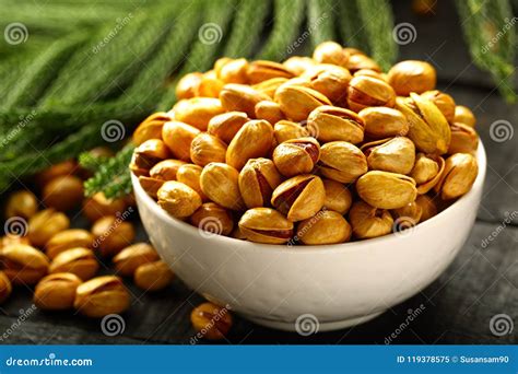 Healthy Dry Fruits Concept Roasted Pistachio Nuts Stock Image Image Of Pistachio Table