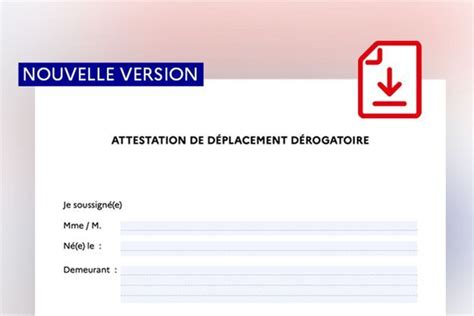 Voici La Nouvelle Version De L Attestation De D Placement D Rogatoire Sexiz Pix